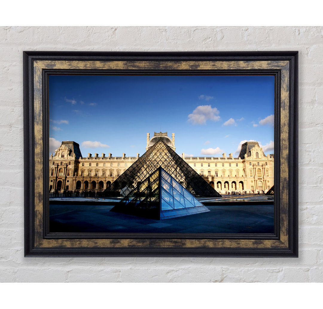 Der Louvre Paris - Druck