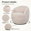 Fauteuil demi-tonneau Galleria