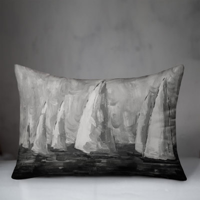 Outdoor Reversible Throw Pillow