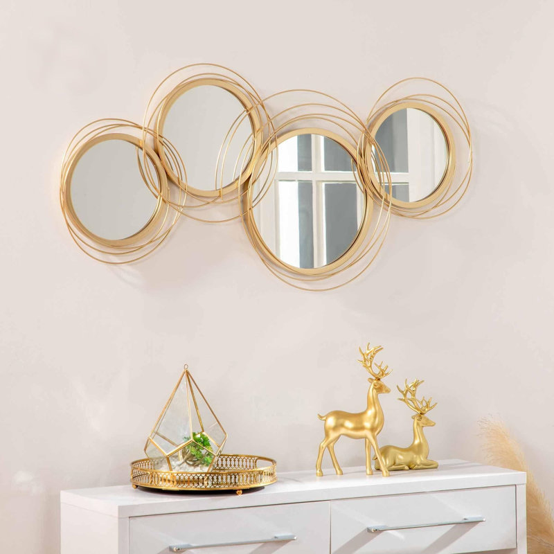 Abstract Wall Decor on Metal