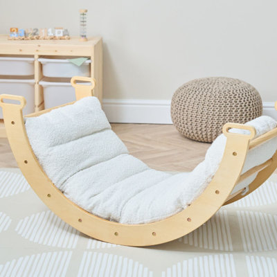 Scala Montessori Pikler Rocking Frame Cushion ONLY – Boucle