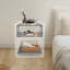 Table d'appoint en acrylique, table de chevet en acrylique-790786127-790786134