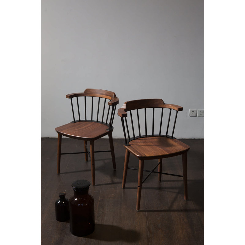 Exchange Dining Chair, Natural Walnut
