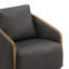 Fauteuil demi-tonneau pivotant l 32 po Nieve-1207621195