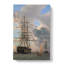 Russian Ship Of The Line by Christoffer Wilhelm Eckersberg - Wrapped Canvas-61845424