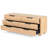 Ernest Beethoven Wood 6 Drawer Dresser-1225439274