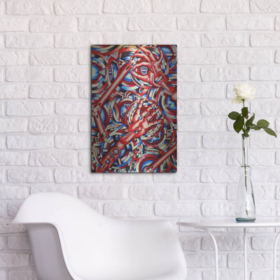 «Hands Of Time» par Abstract Graffiti, art mural