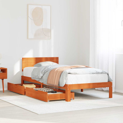 Solid Wood Bed Frame