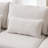 100.2" L-shaped linen sofa with ottoman-223523161