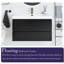 Meuble-lavabo mural simple 36 po avec plateau en résine Derrald-633461145