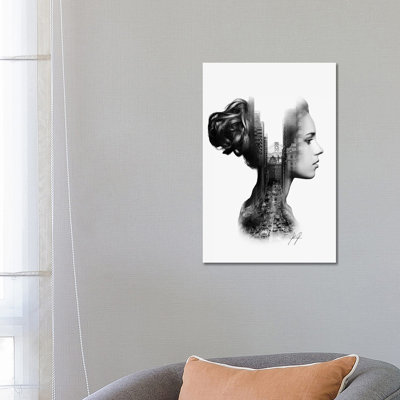 Impression d’art graphique « profile I » par Kathrin Federer