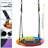 Swing Set with 40 Inch Saucer Tree Swing