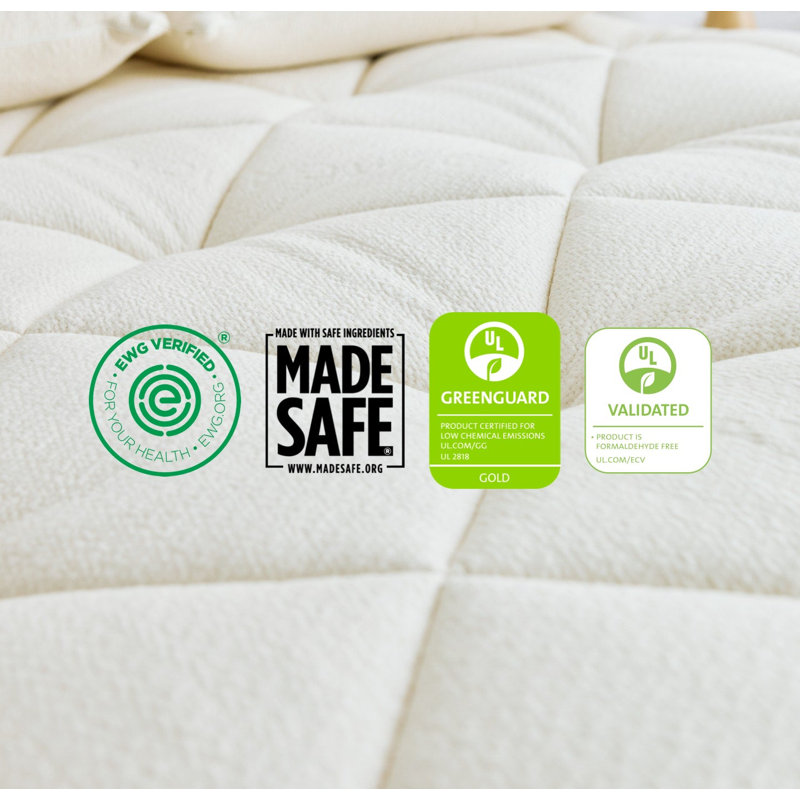 Luxury Organic Mattress, Full, 13.25"
