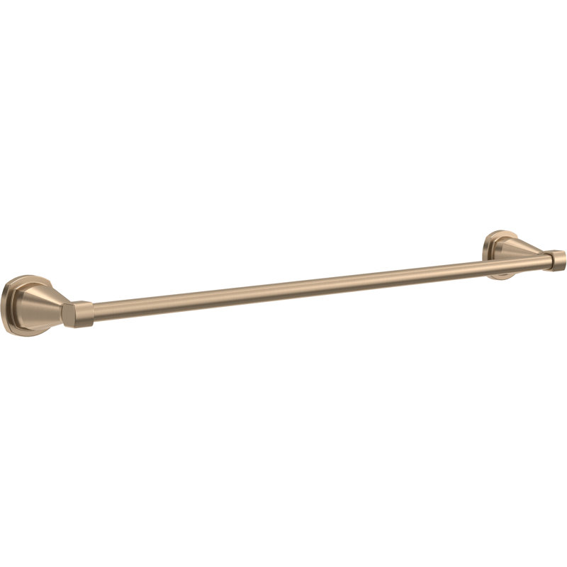 Accessoire de quincaillerie pour porte-serviettes mural 24 po Stryke, Bronze champagne