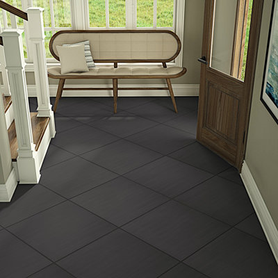 Refinery Semi-Polished 24'' W x 24'' L Porcelain Singular Tile