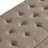 Upholstered Tufted Button Storage Bench-1621079634