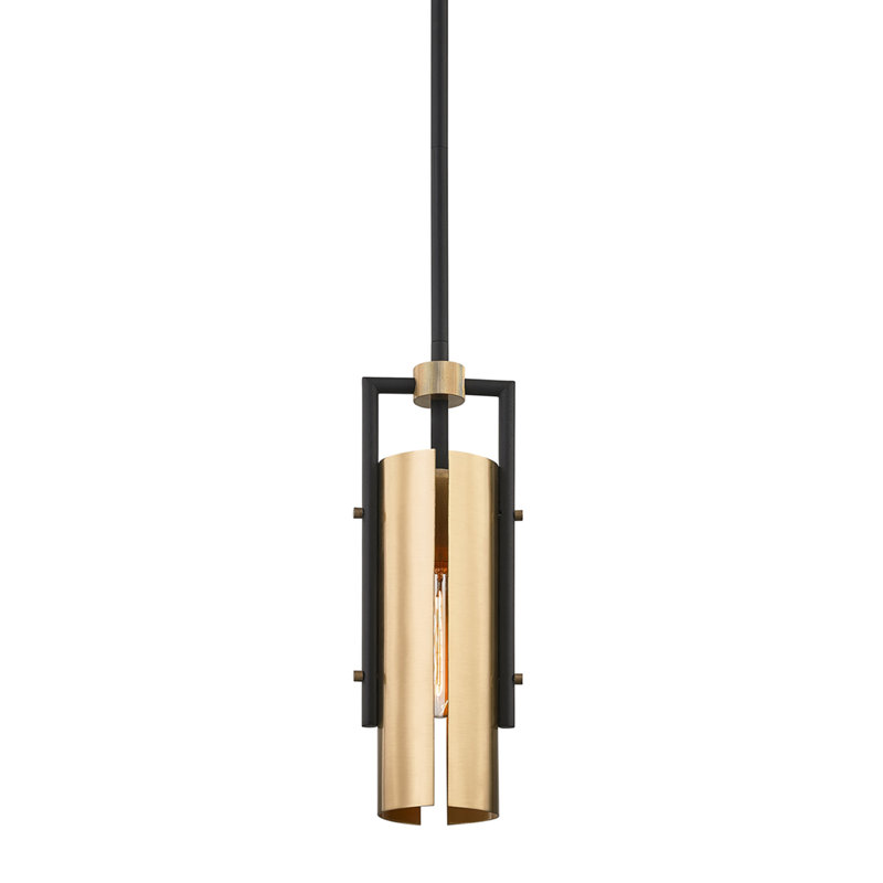 Luminaire suspendu cylindre simple à 1 lumière Emerson