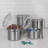 Metal Canister - Set of 4