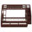 Twin Over Full Bunk Bed With Staircase And Drawers, Solid Wood Bunk Beds With Guardrails & Ladders, Can Be Convertible Into 2 Beds-827231341