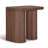  Walta Mono Side Table - Mud Brown