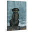 Lonely Dog - Wrapped Canvas Painting-1895586036