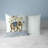 Elephant Paradise Floral Reversible Throw Pillow-1115856010