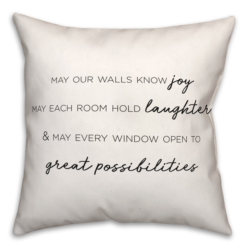 No Decorative Addition Throw Pillow