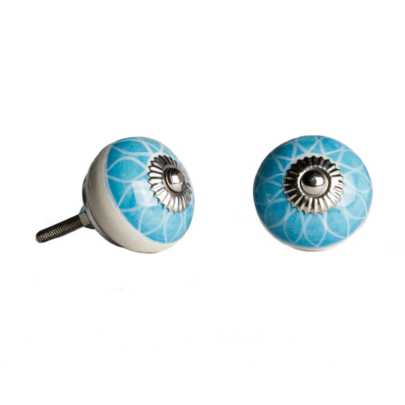 Handpainted Round Knob
