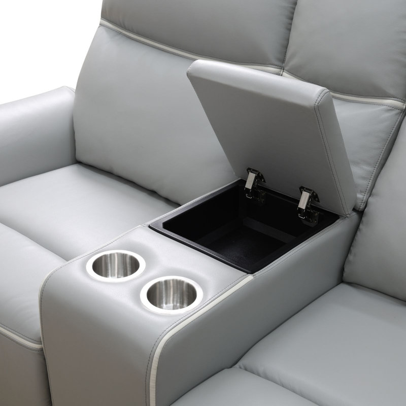 Gigi 70"Power Recliner Console Loveseat