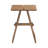 Lohan Solid Wood Rectangle Top End Table