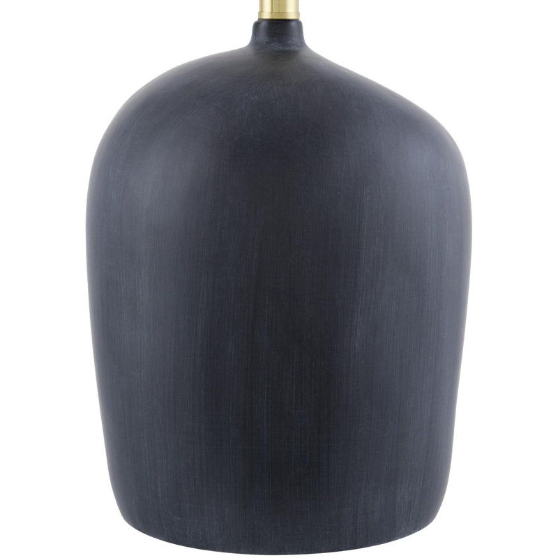 Lampe de table Danica, Noir, Seagrass Empire