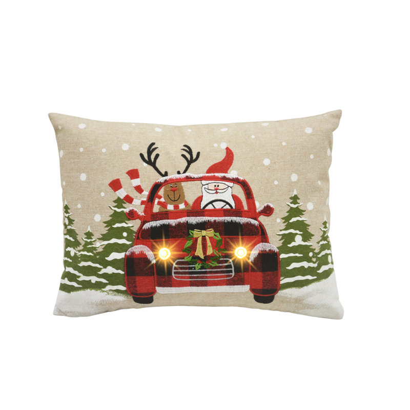  Coussin Snowy Car
