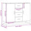 Sideboard 92X35x76 Cm Engineered Wood-789435665