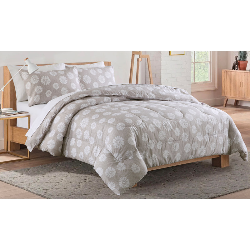 Ensemble d'édredon réversible Encinoso, Édredon double et 2 taies décoratives