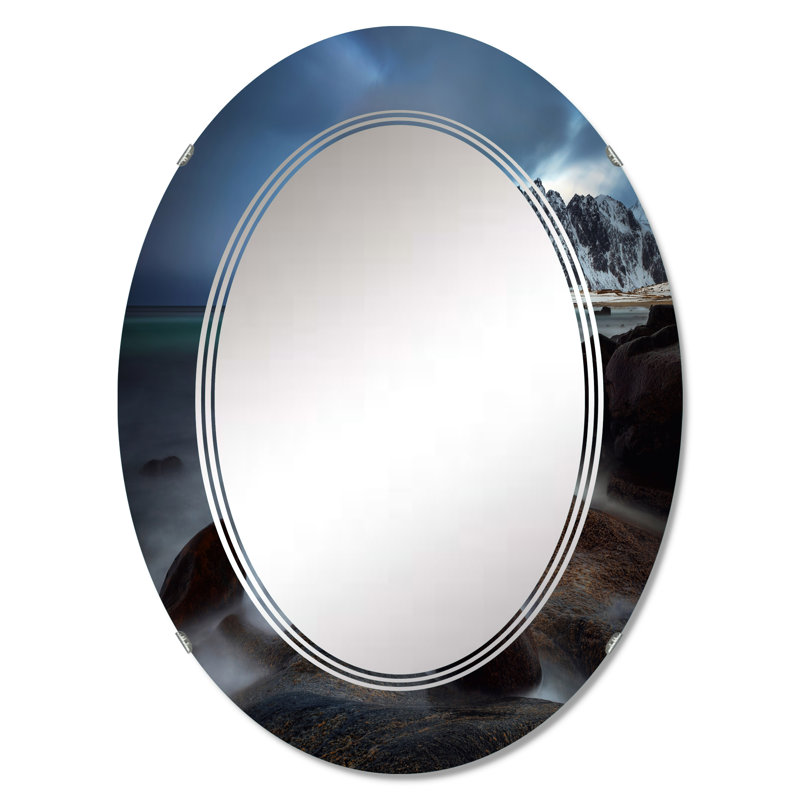 Miroir de salle de bain sans cadre, 30 po x 20 po