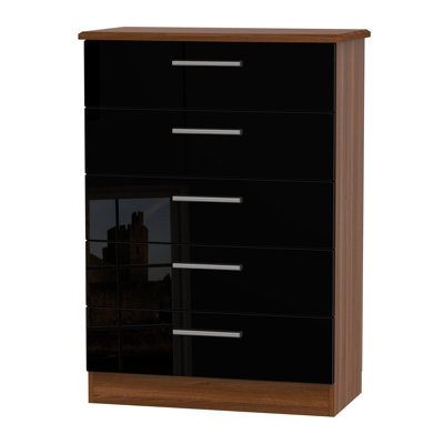 Fully Assembled Yvette 5 Drawer Chest