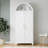 Arched Farmhouse Style Kitchen Pantry with Durable Construction-964254466