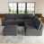 Black Chenille
