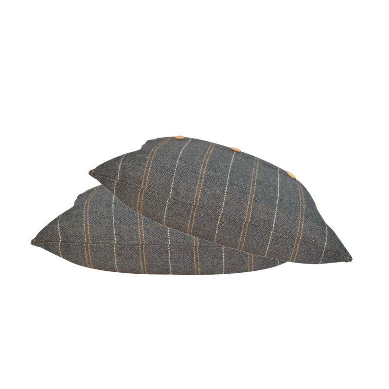 Ahna Striped Square Throw Cushion