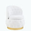 Fauteuil demi-tonneau pivotant avec rangement-81435544