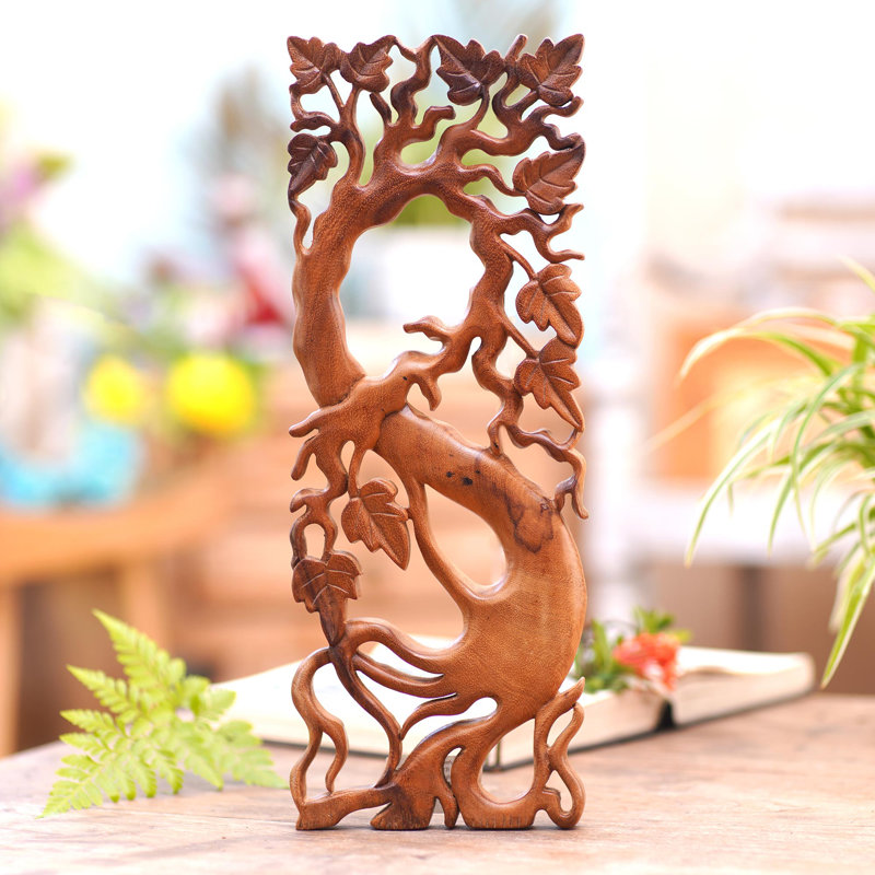 Handmade Traditional Wall Decor on Wood