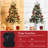 Lighted Cedar Christmas Tree