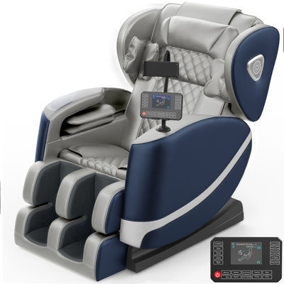 Gentle Care Zero Gravity Massage Recliner for Seniors with Soothing Heat & Easy Controls - Promote Circulation & Relieve Aches