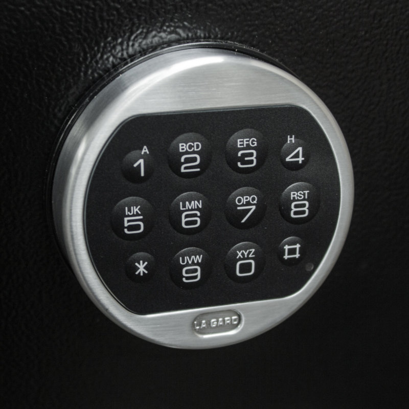 Gun Safe with Dial or Electronic Lock, 72" H x 42" W x 27" D, High Security Electronic