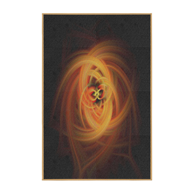 Tapis noir, Rectangle 5 pi x 7 pi