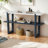 Retro Entryway Table with Open Shelf for Entryway-988315941