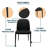Larenzo 18.7'' H Upholstered Metal Side Chair-474011645