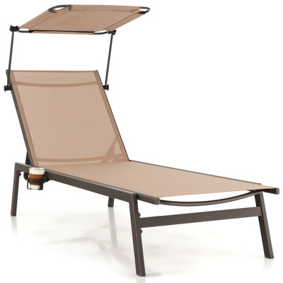 Chaise longue d'extérieur Orphia