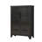 Sturdy Storage Cabinet with 4 Iron Doors and Adjustable Shelf-347324766