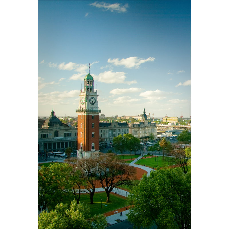 Clock Tower by CelsoDiniz - Wrapped Canvas Print, 46cm H x 30cm W